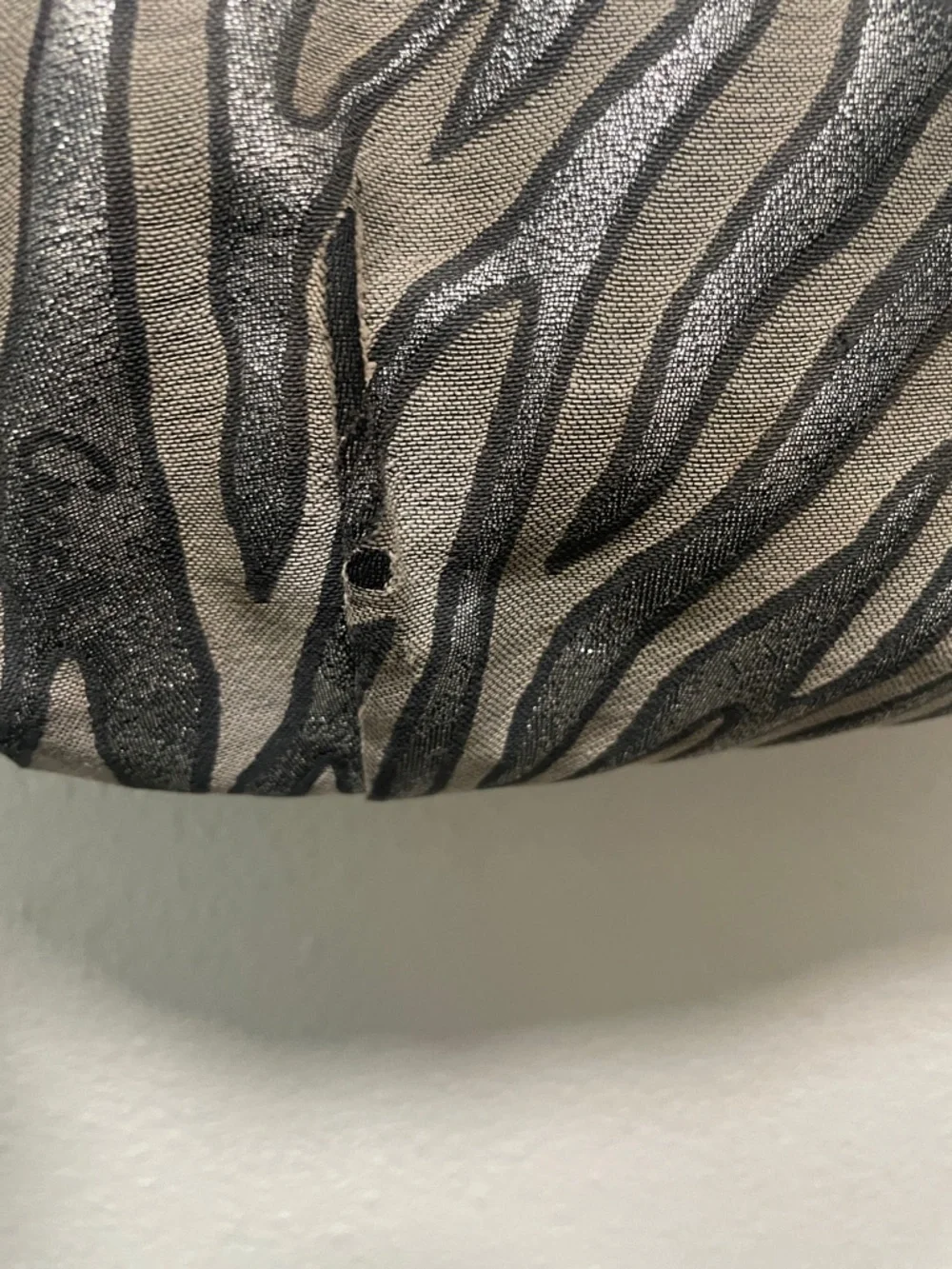 Y2K Coach Zebra Print Satchel in Black and Silver - Picture 5 of 13